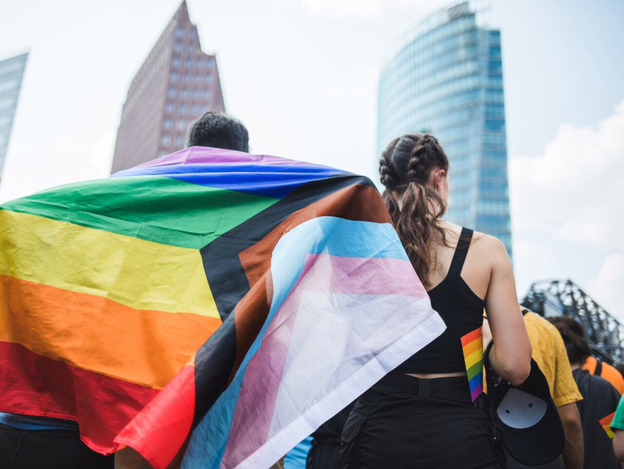 Pride Progress Flag